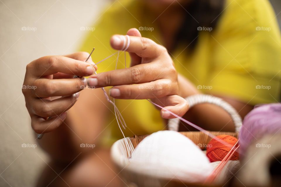 Crocheting