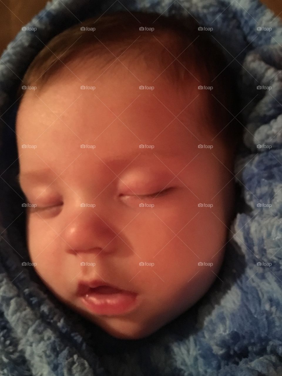 My grandson sleeping 