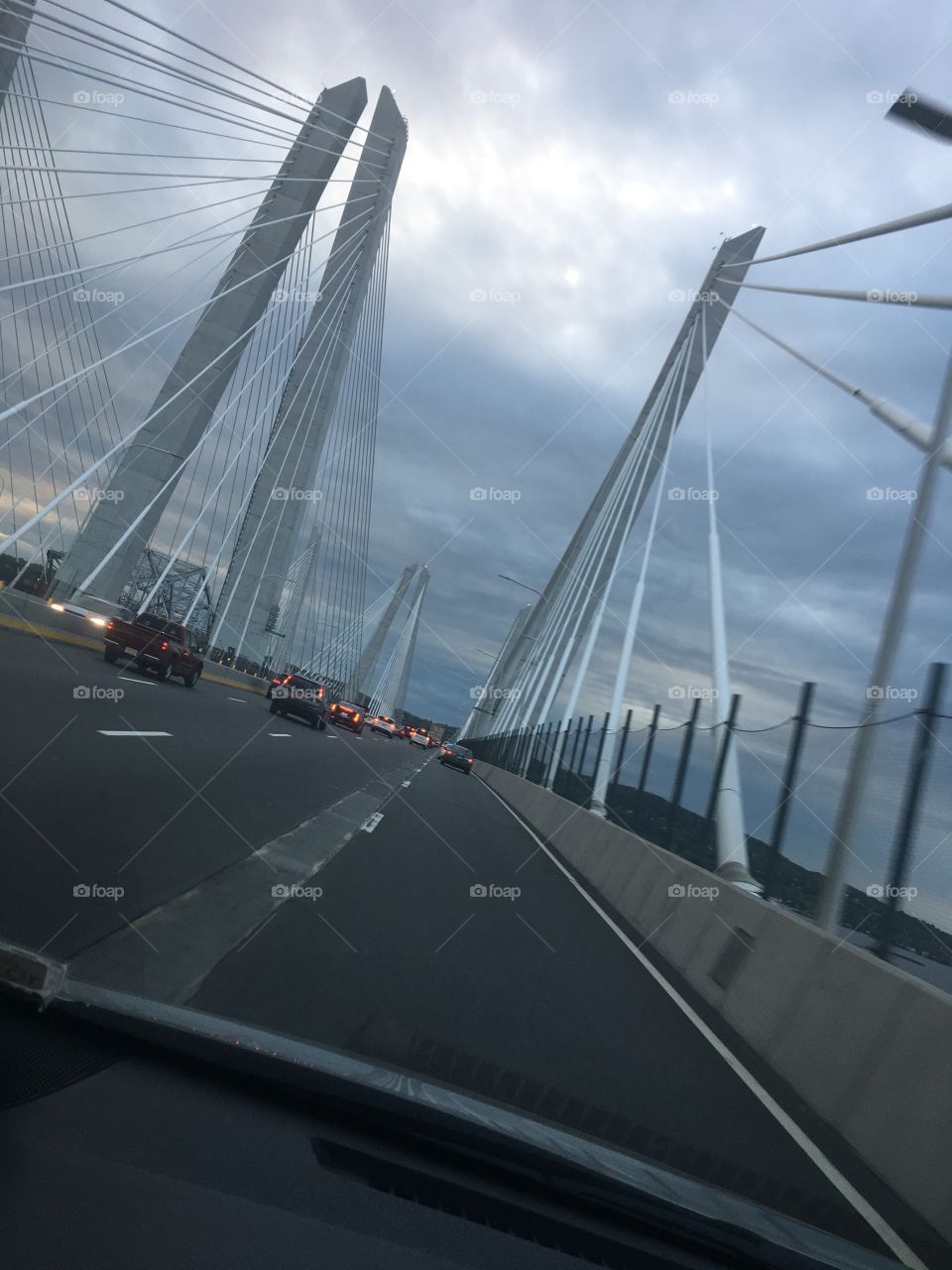 Tappan Zee  Bridge or “whatever” the new name is!!