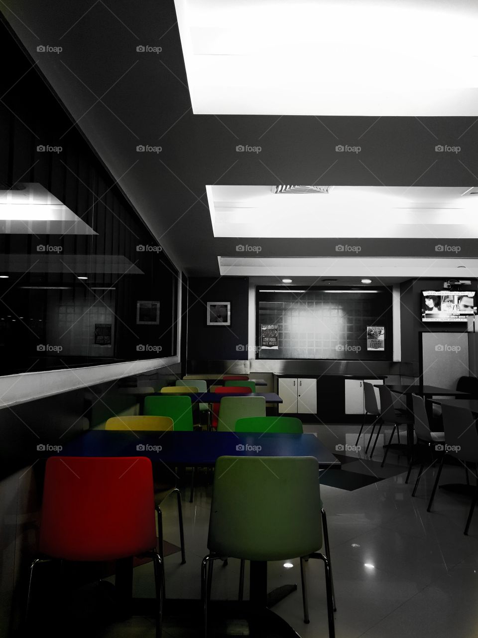 Empty Cafeteria