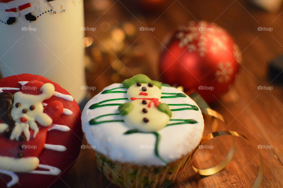 Preparing snacks for Santa