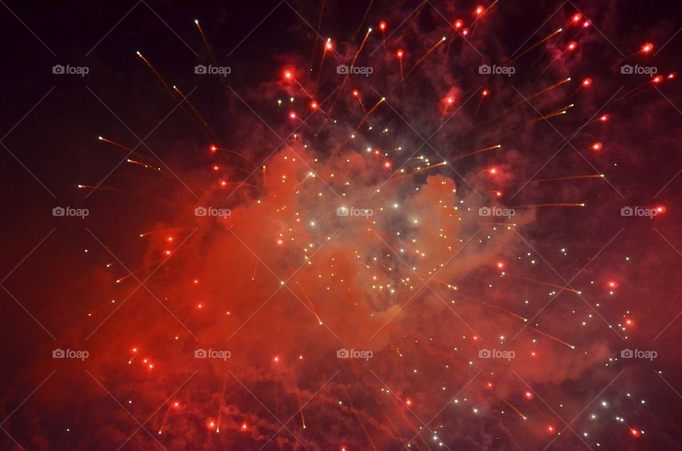 Fireworks. mesmerizing