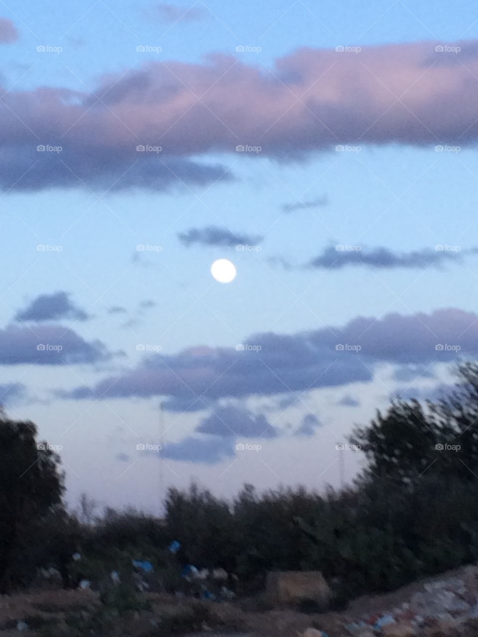 Sky nature moon