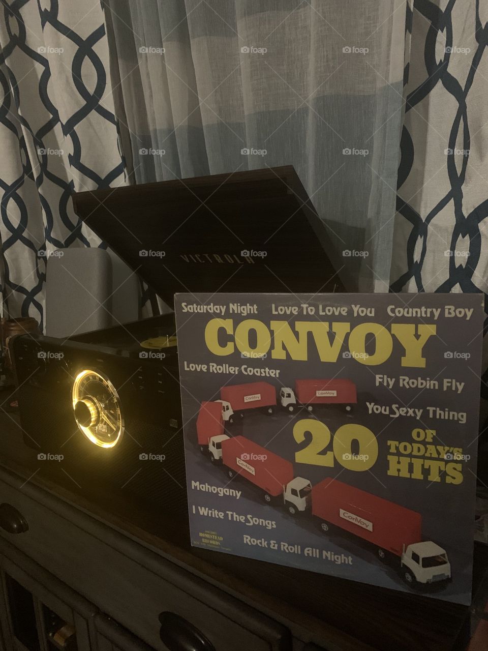 Convoy trucker songs on record 