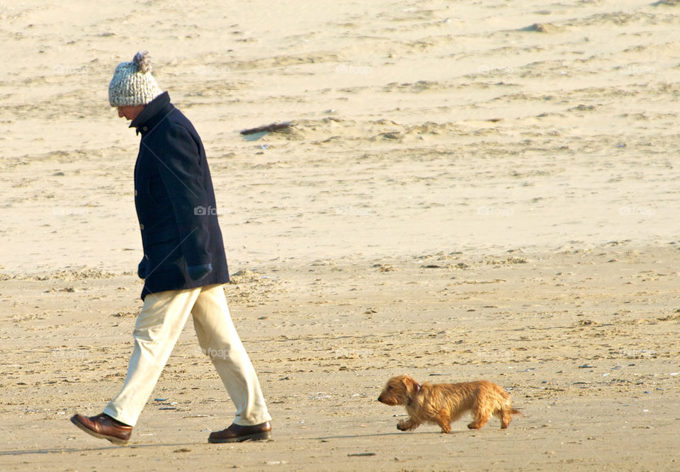 WALKING ON THE BEACH