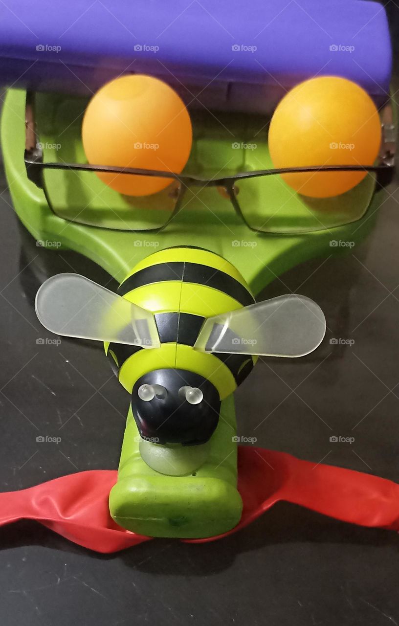 funny moments with family and friends using colorful objects