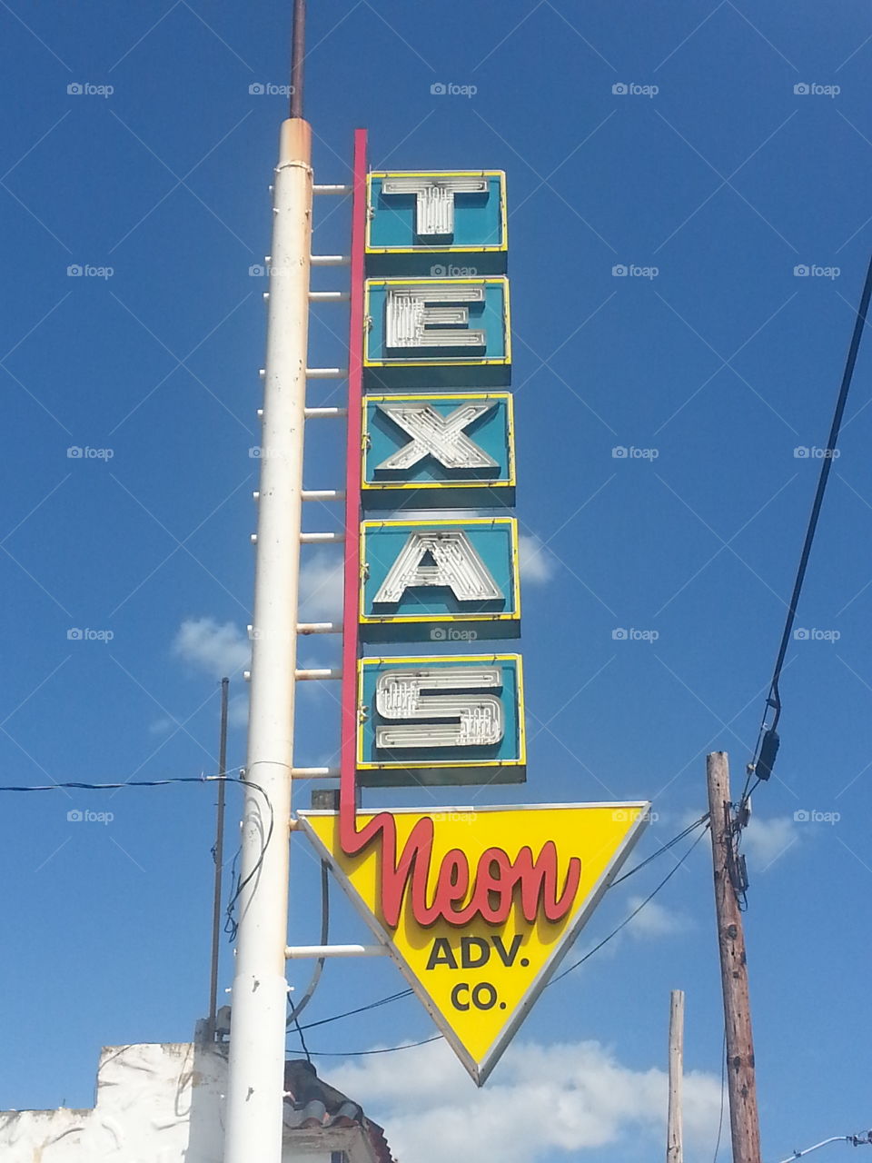 Texas Neon Sign