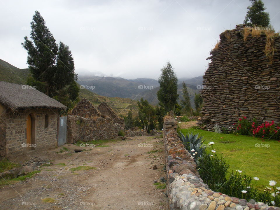 Peruvian village