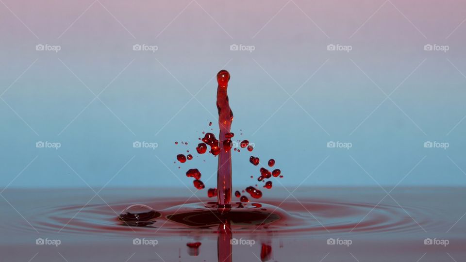 Water dropletcollision