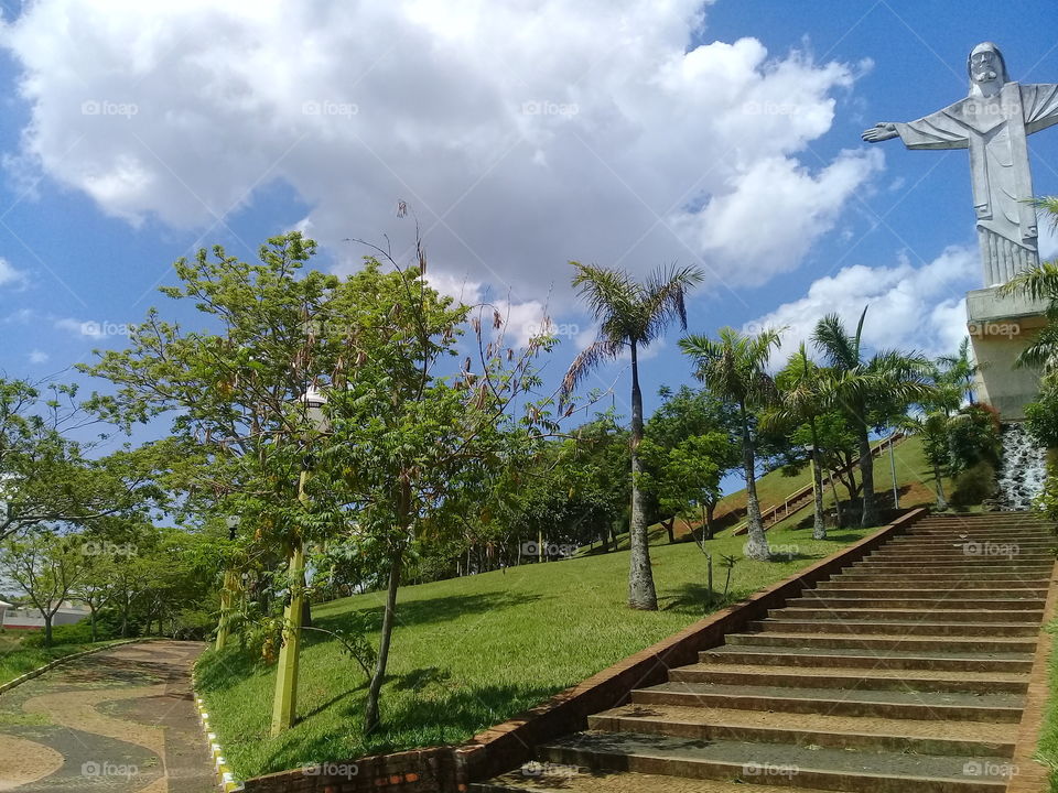 Christ monunent.  São Paulo Brazil