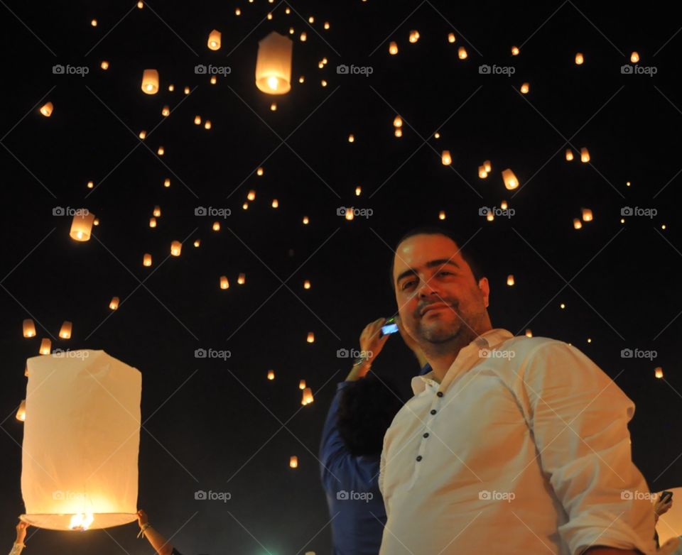Yi Peng Lantern Festival 2014 - Chiang Mai - Thailand