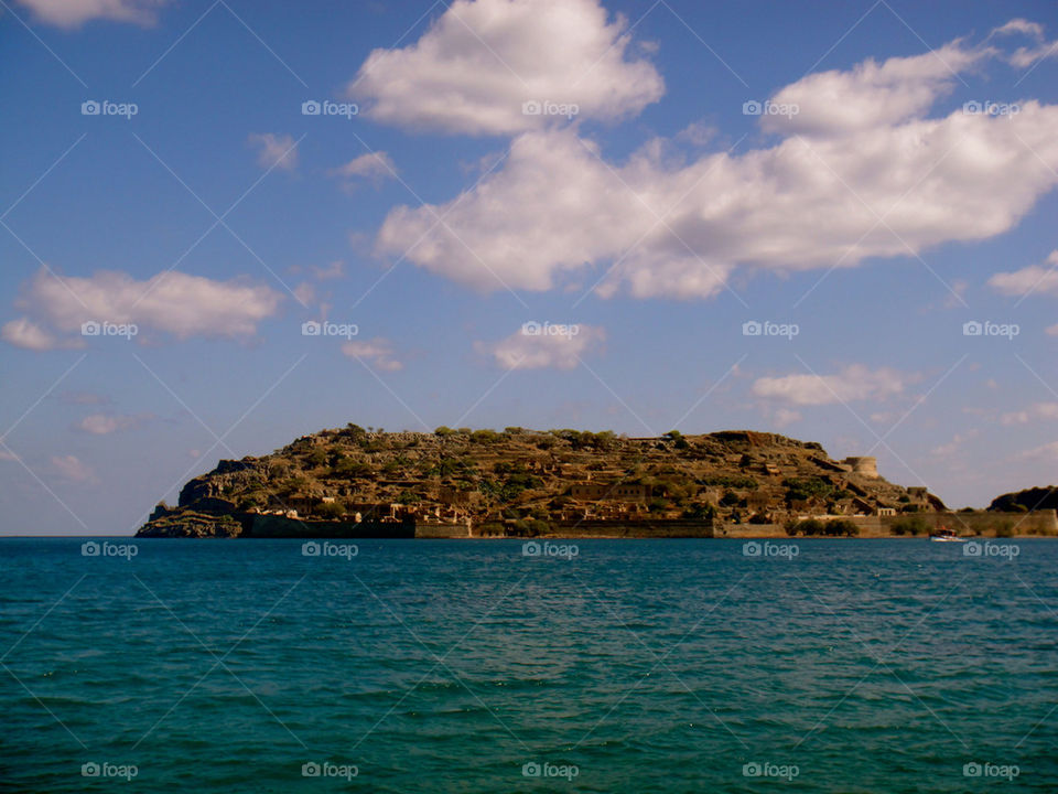 sky blue island greece by k_thalia