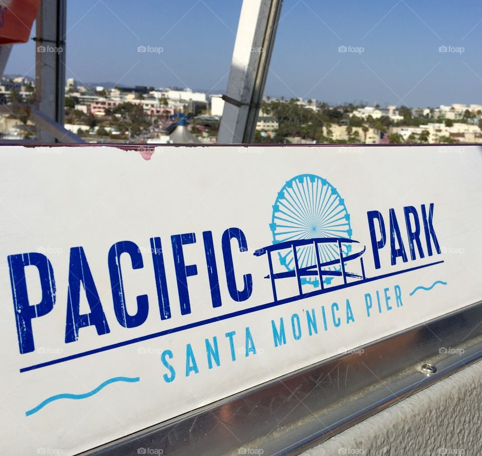Pacific Park Sign