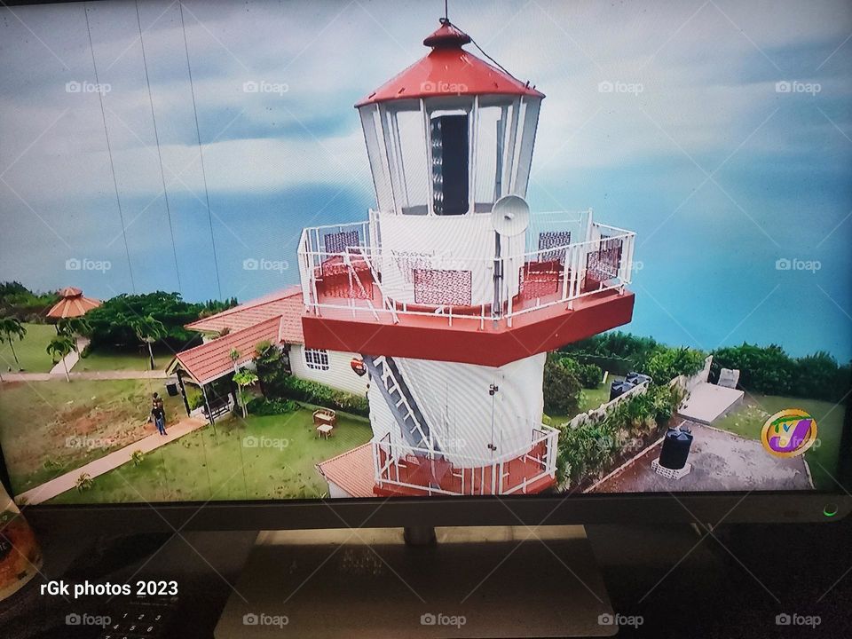 Lovers Leap Jamaica lighthouse