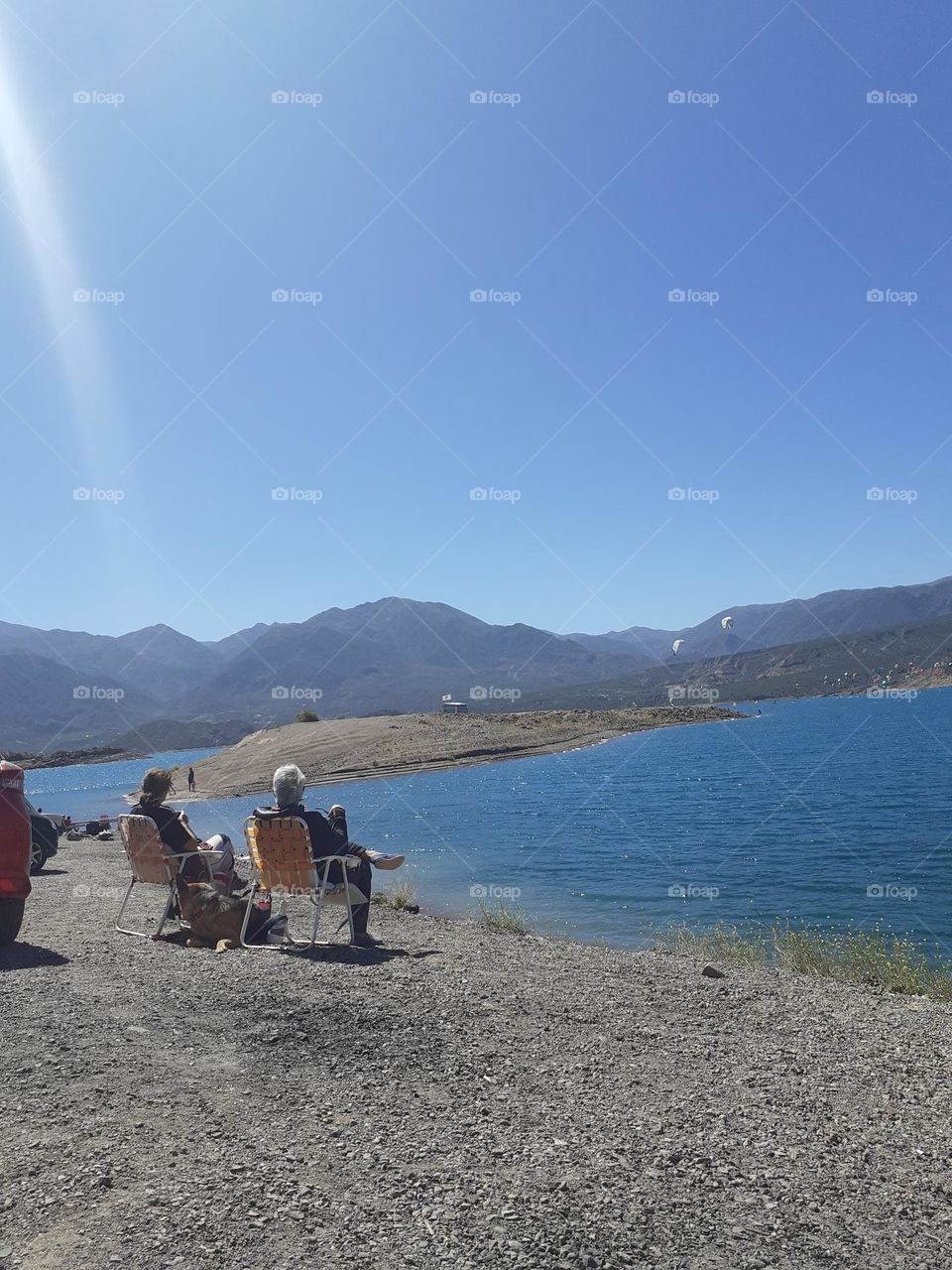 una tarde en el embalse