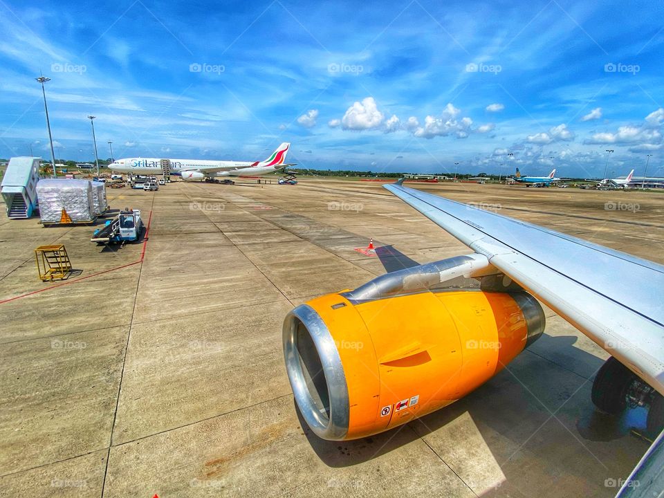 Prepare for takeoff.