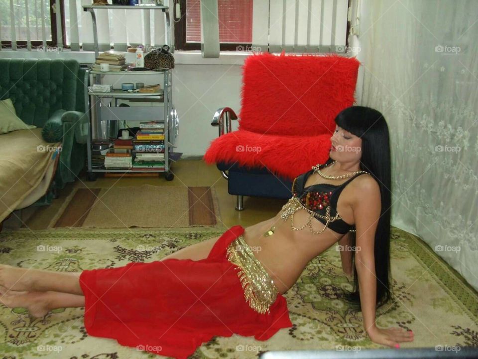 Belly dance costume