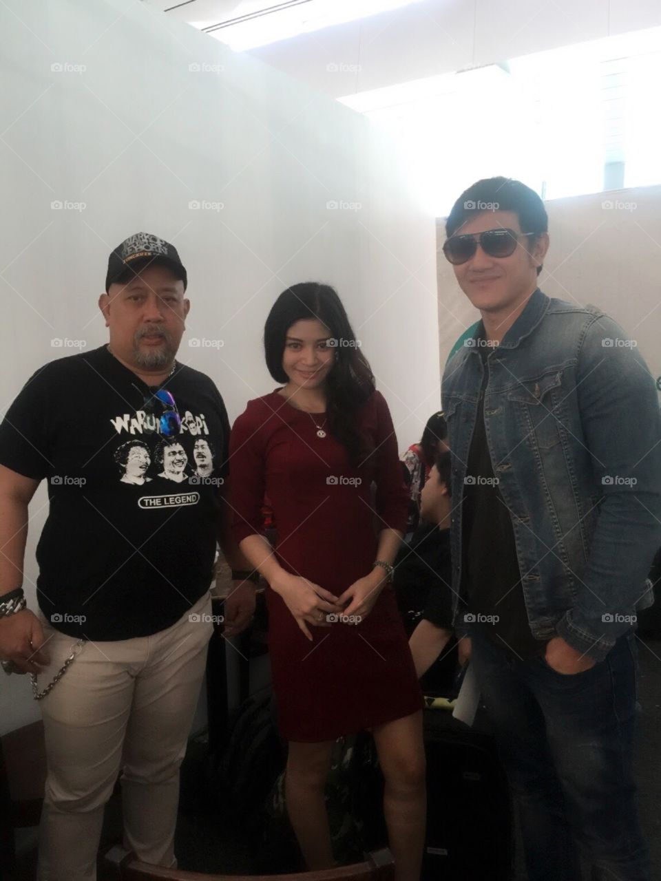 what is the happiness, yaah when we meet with Big Star movie star indonesia ... who is them, yeaahh Bang Indro and Vino G Bastian