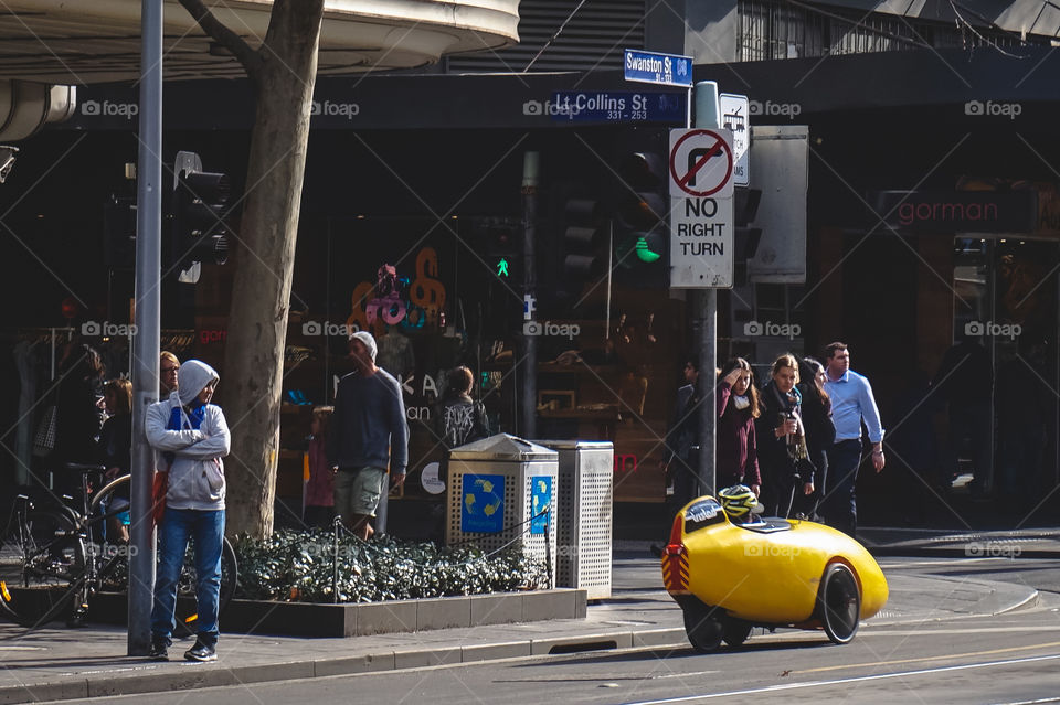 Weird ride in Melbourne Central 