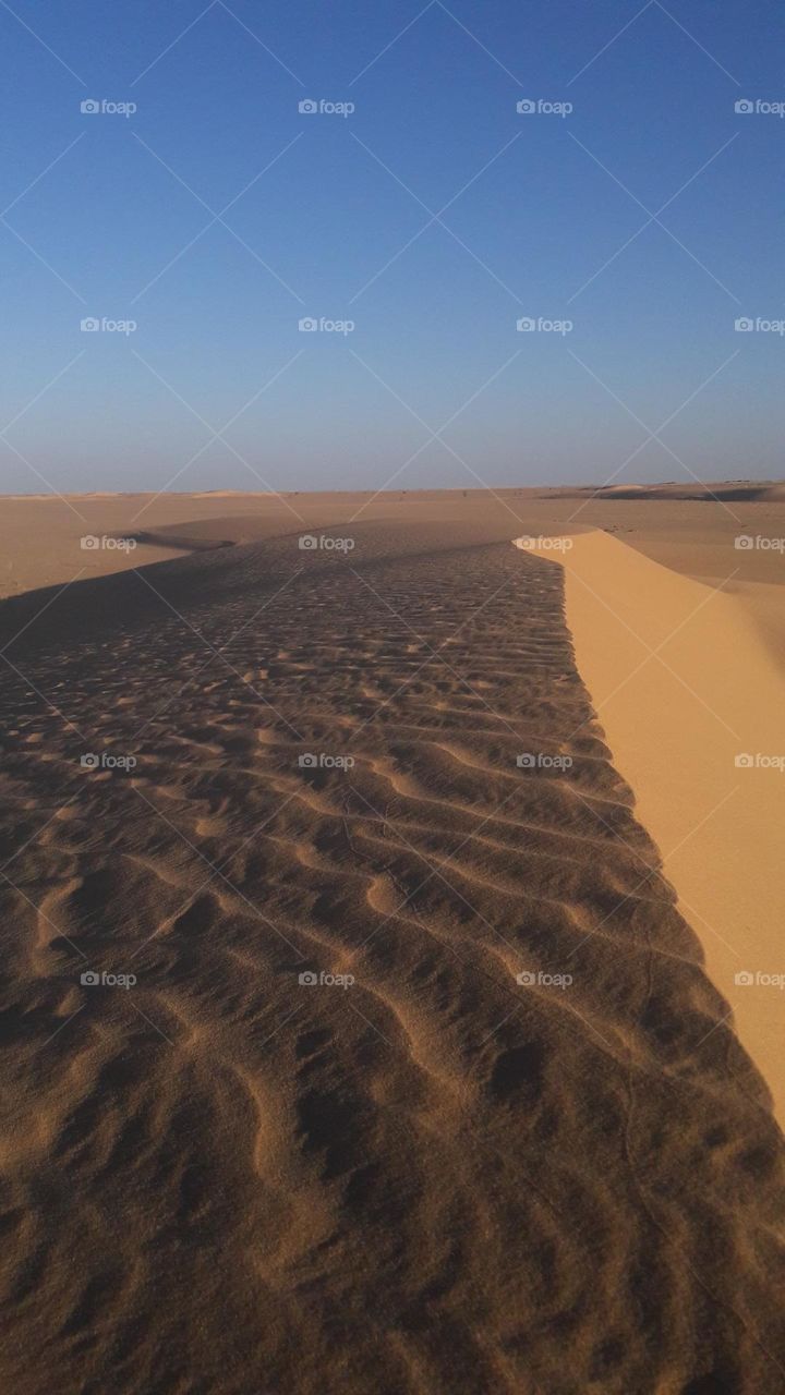 sands and desert