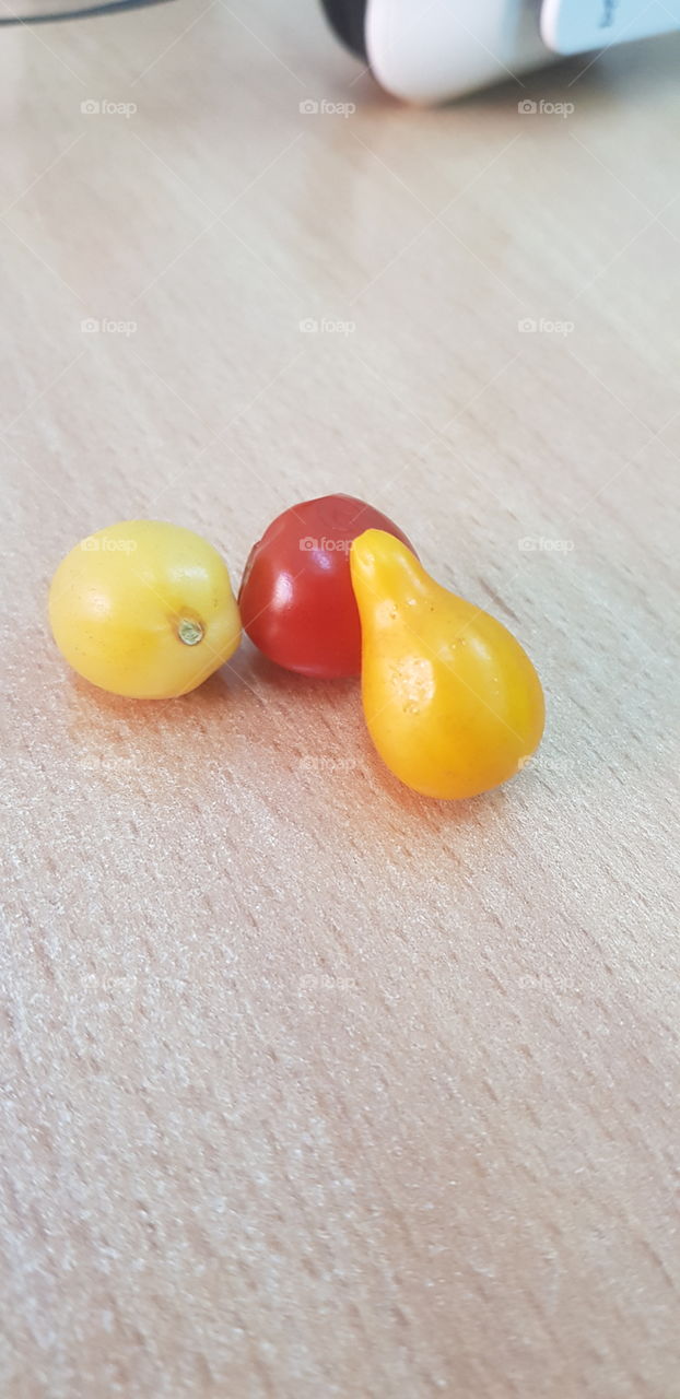 Mixed cherry tomatoes