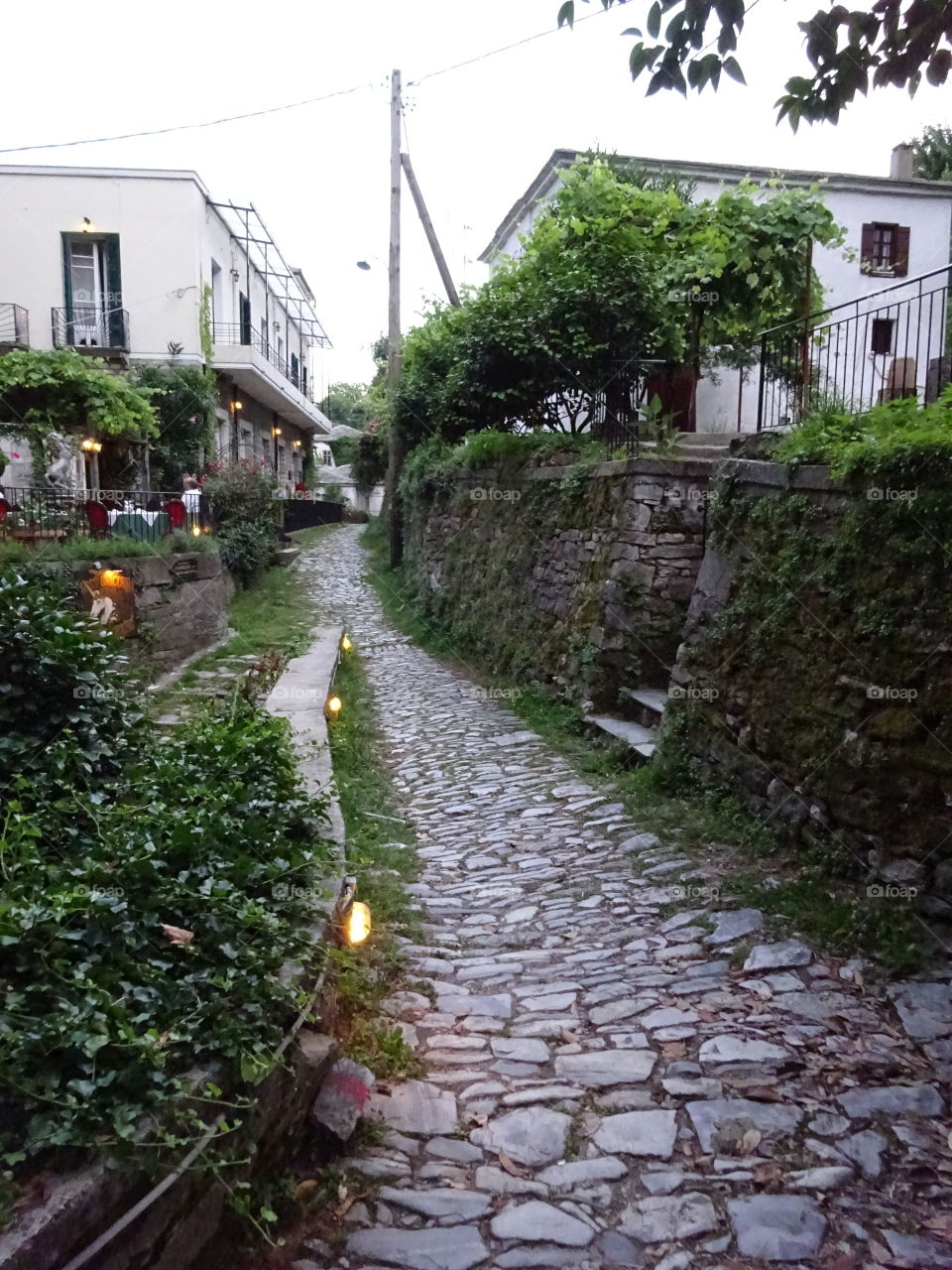 Stone path. Stone path