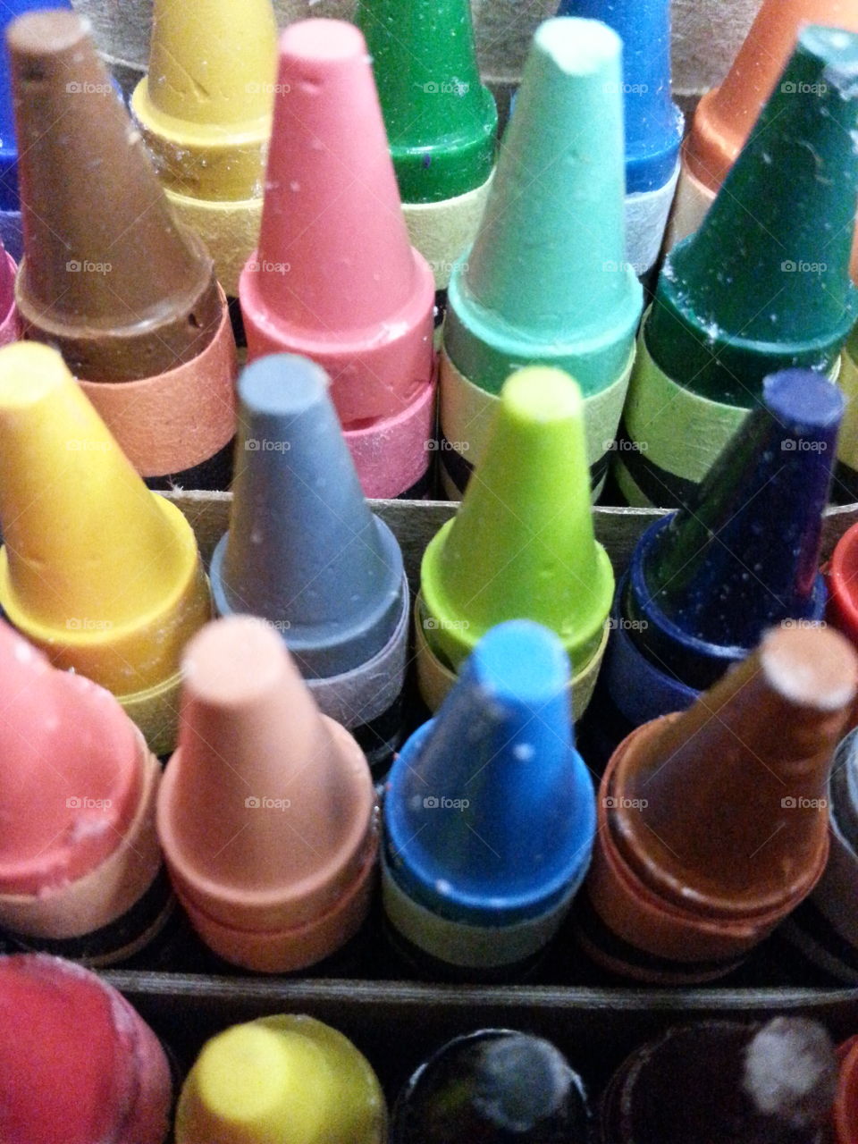 crayons. color