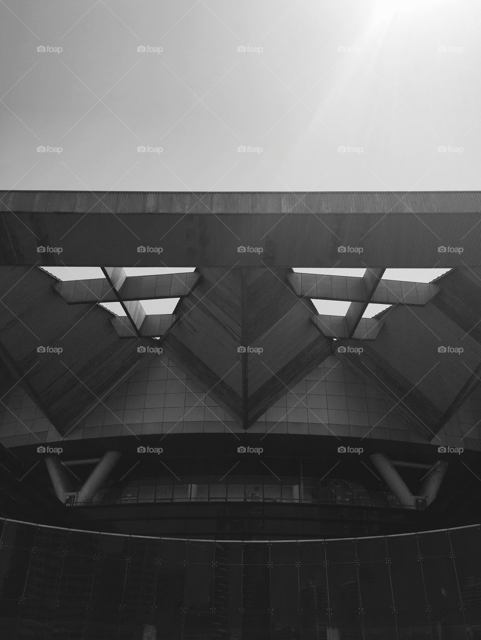 Modern Gymnasium Architecture in Shenzhen, China