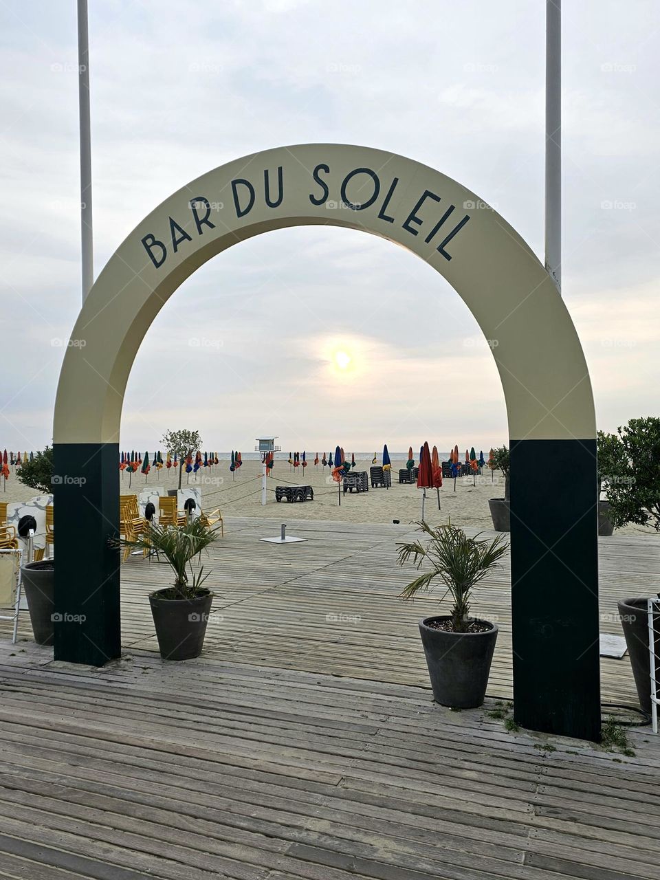 bar du soleil à Deauville
