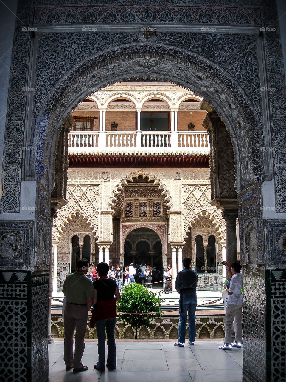 Patio de las Doncellas. Patio de las Doncellas, Reales Alcazares (Sevilla - Spain)