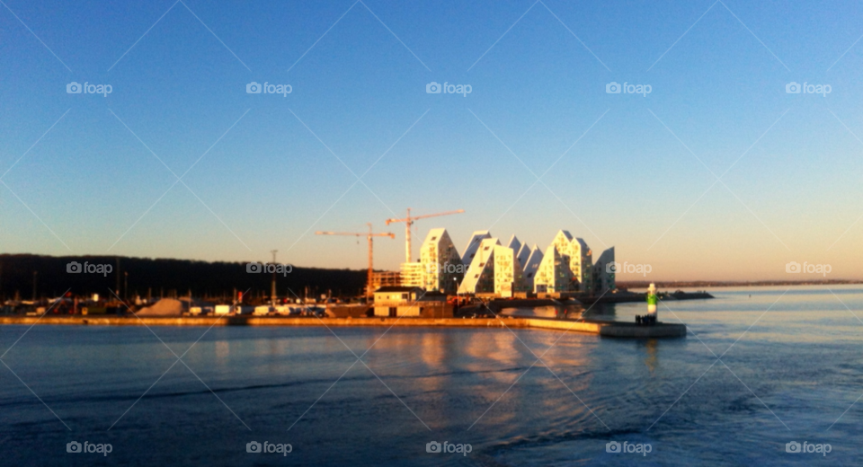 aarhus havn new project view from sea aarhus iphone by AS74