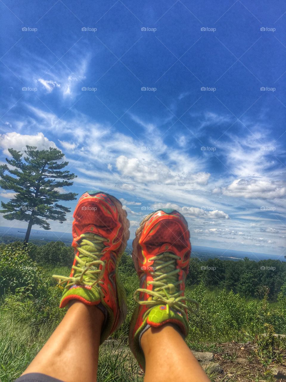 walk up the mountain... run down the mountain