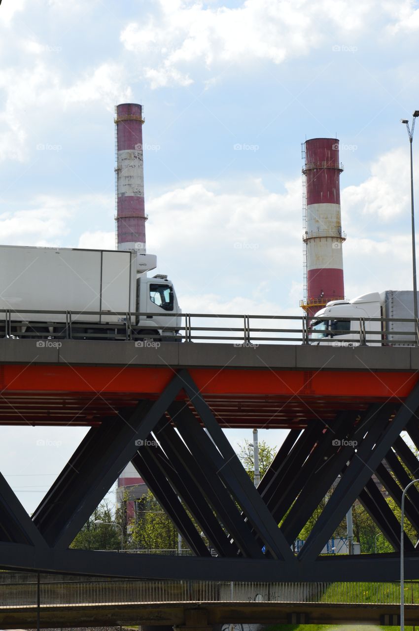 viaduct and pipes