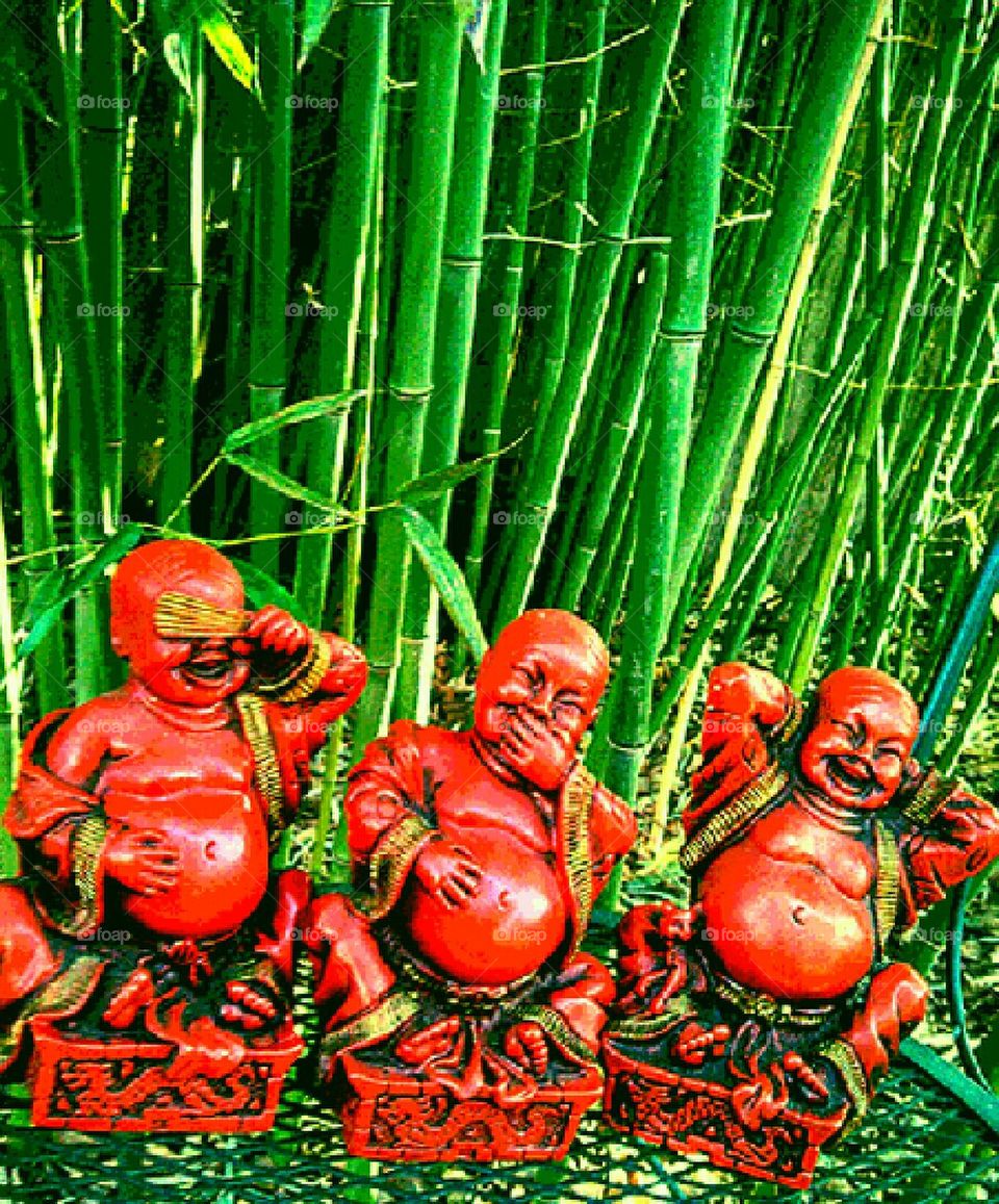 laughing Buddhas