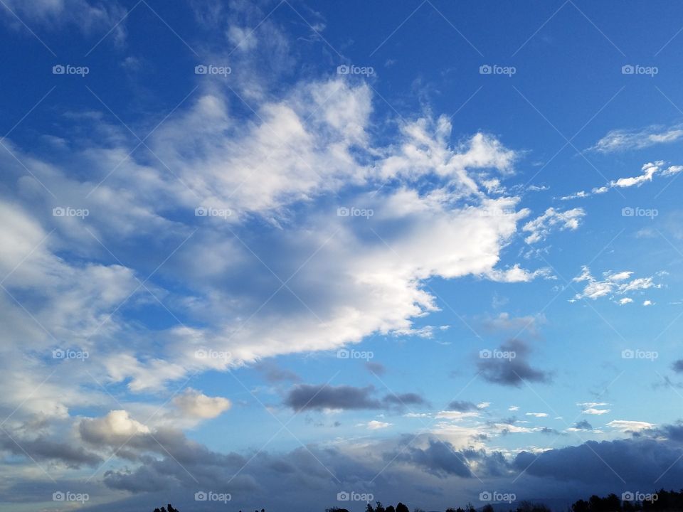 stormy clouds