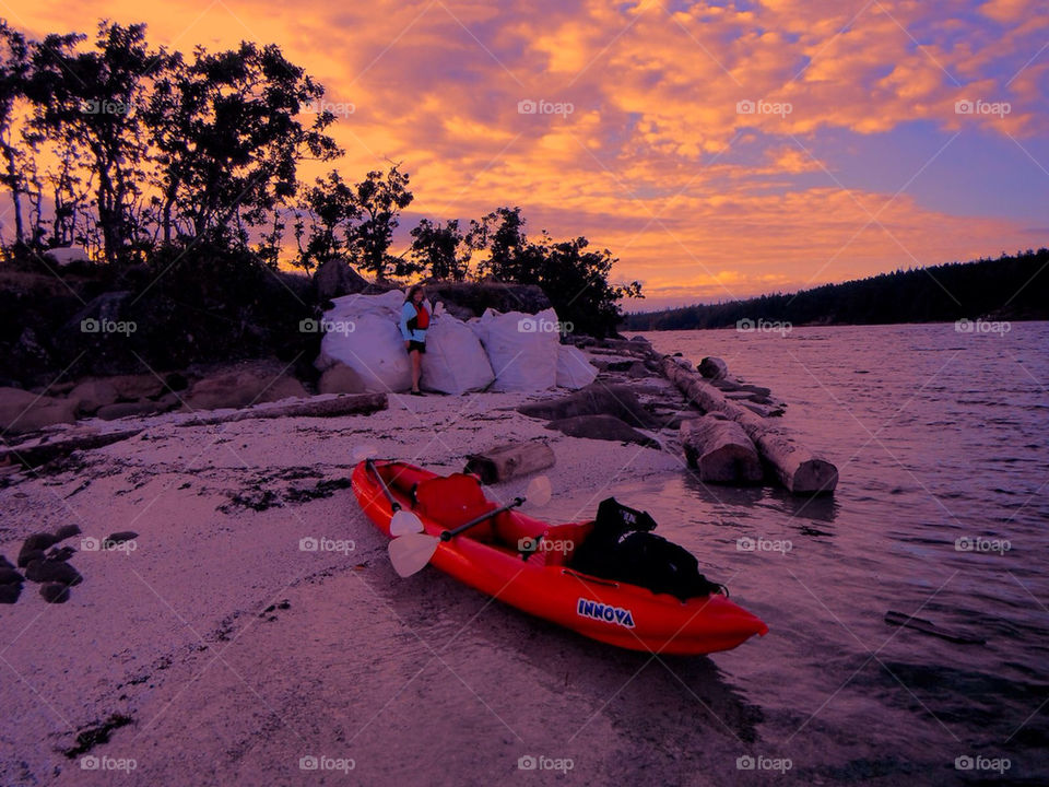 Kayak Sunset