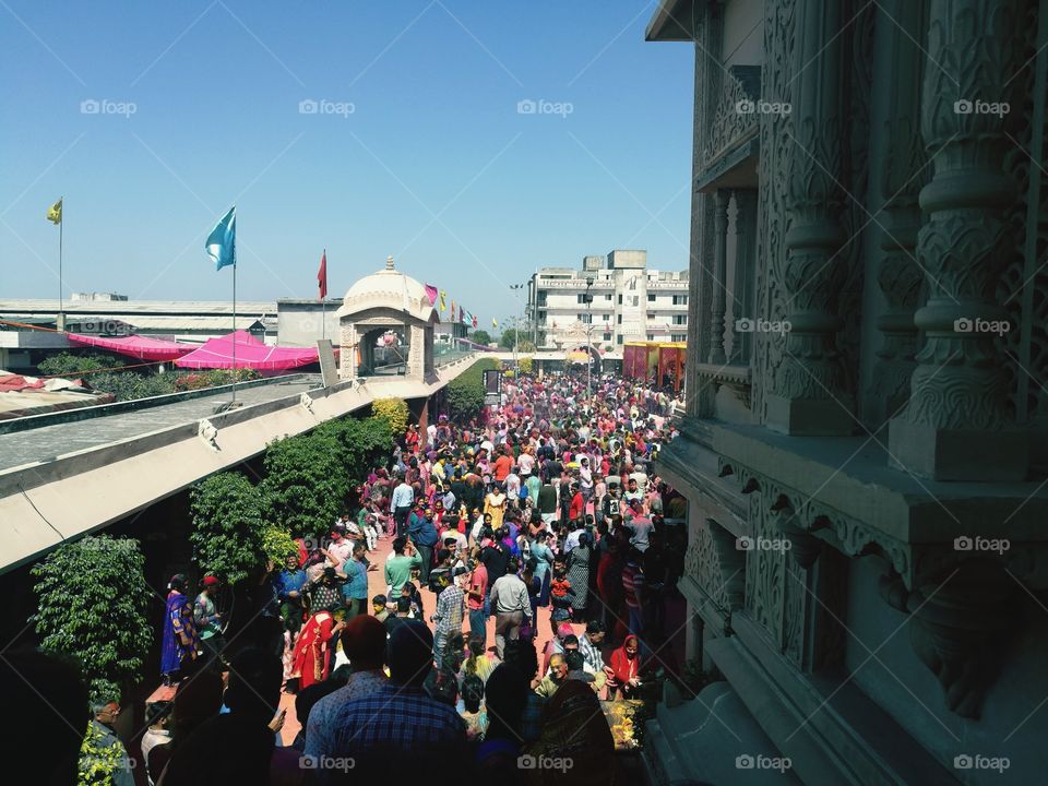 holi in india