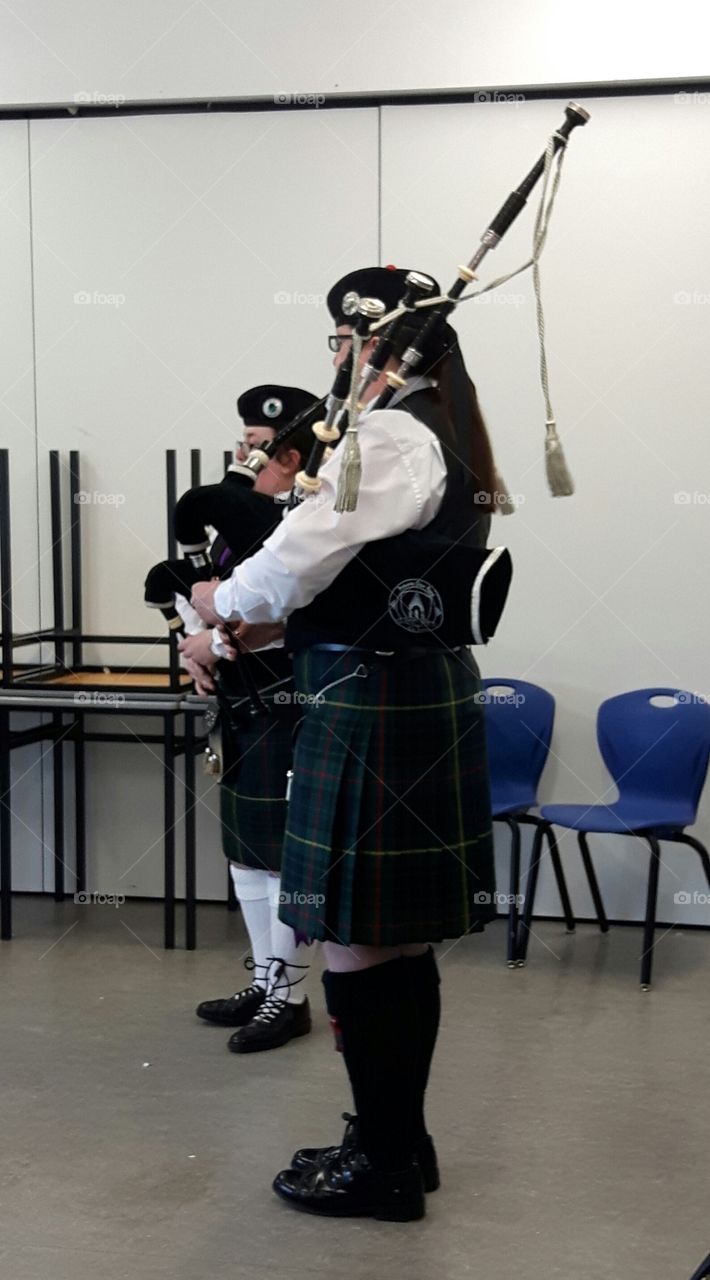 bagpiping