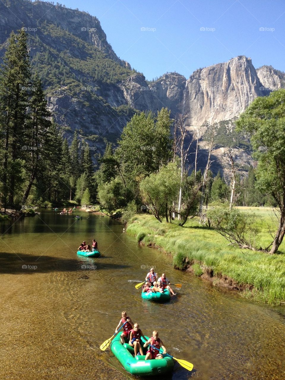 Rafting in National Park