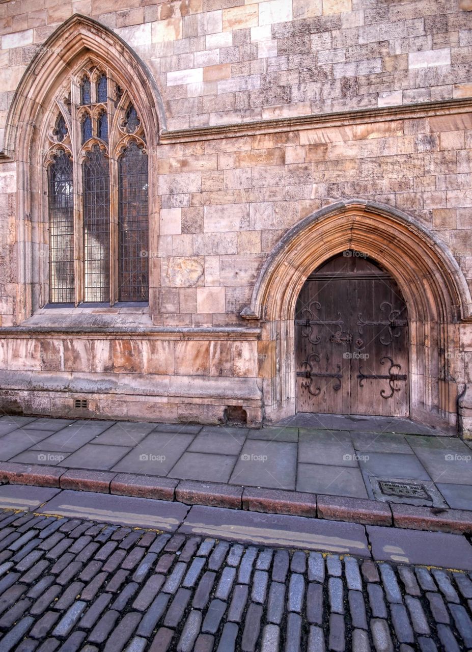 Church door