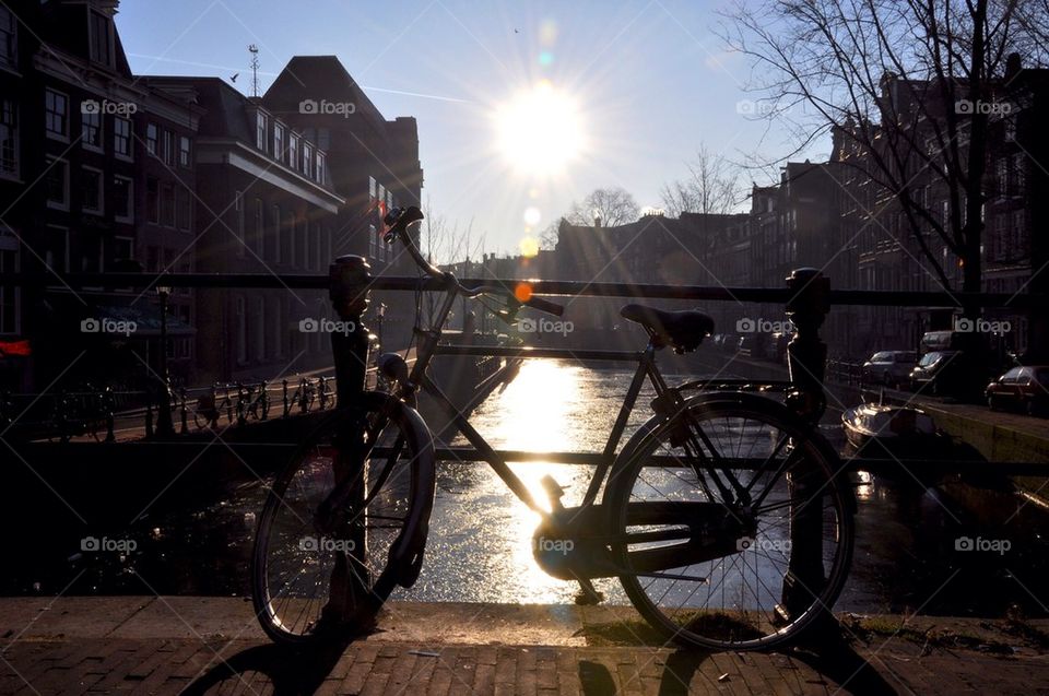 Bike on amsterdam