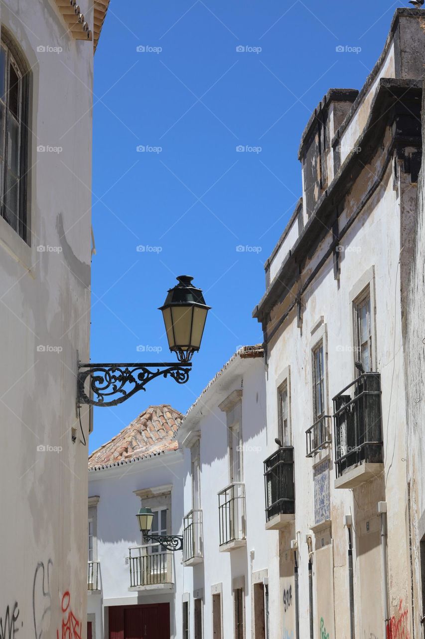 Blue sky and salt in the air 