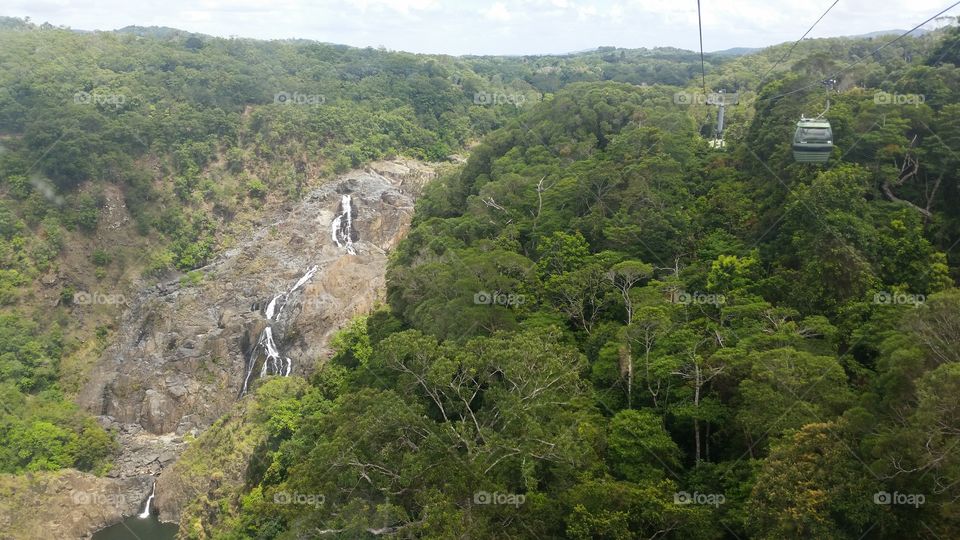 Australian Rainforest Waterfall
