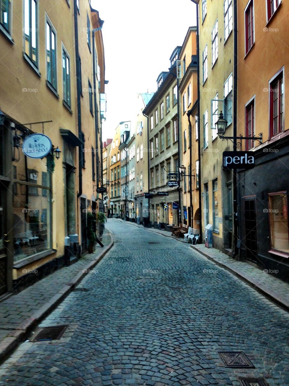 Old town in Stockholm.
