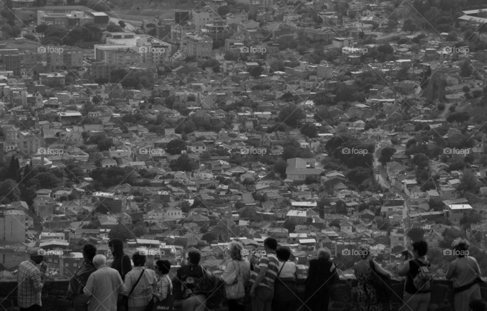 We look at our city.