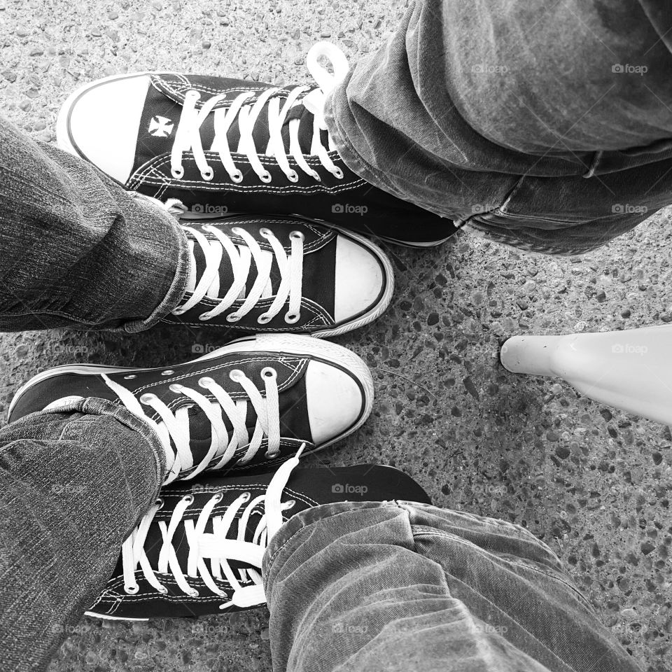 afternoon outing in Chucks