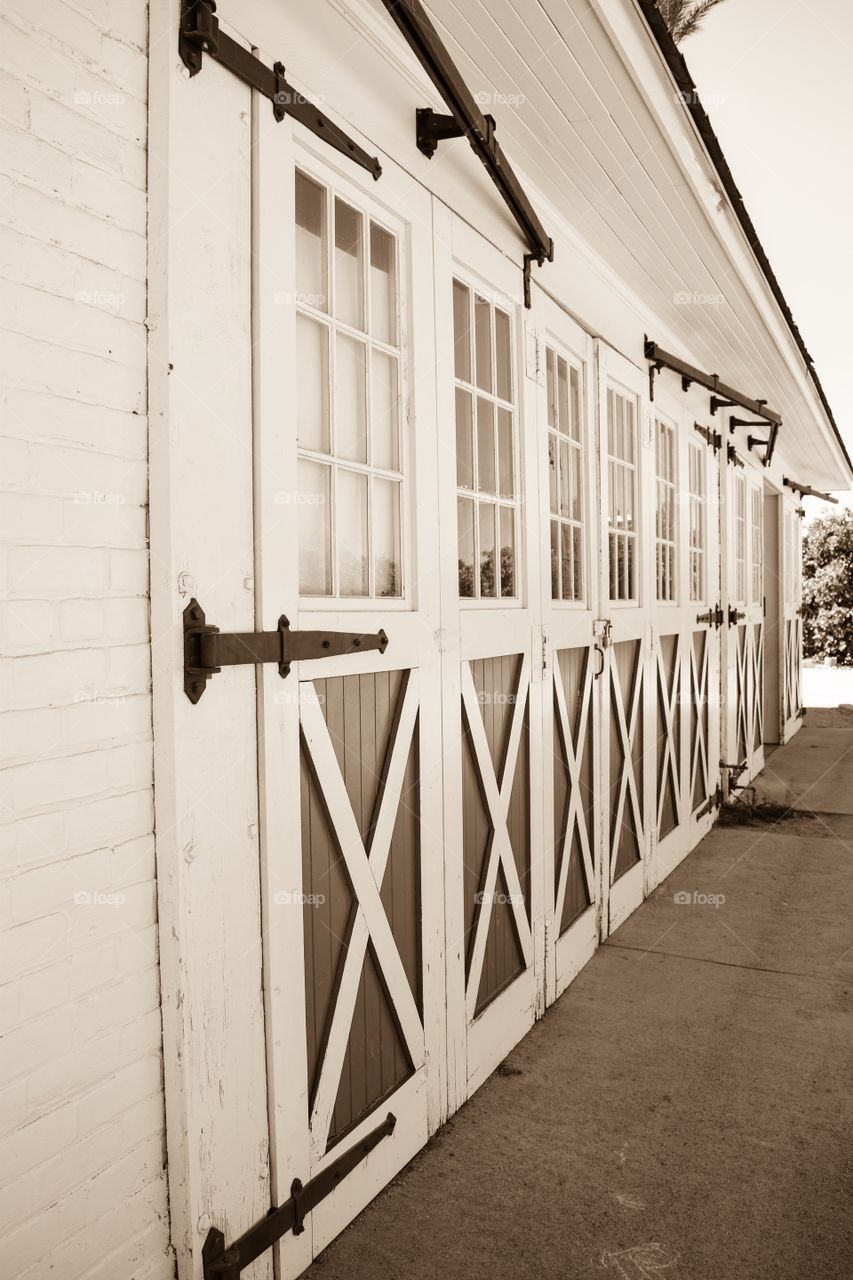 Stable house vintage