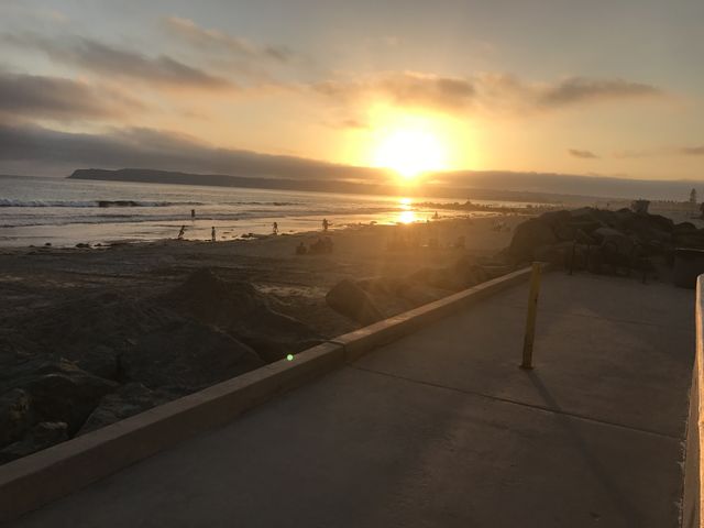 Sunset in San Diego