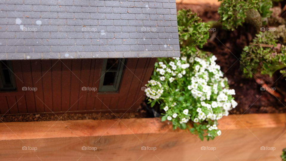 Garden ornaments and doll house