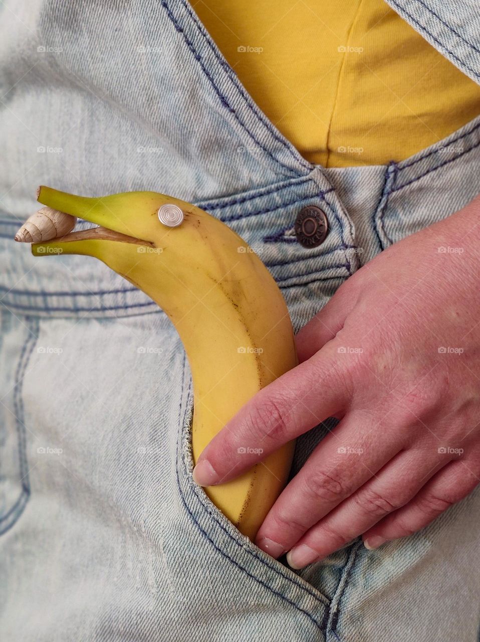 Smiley banana in my pocket